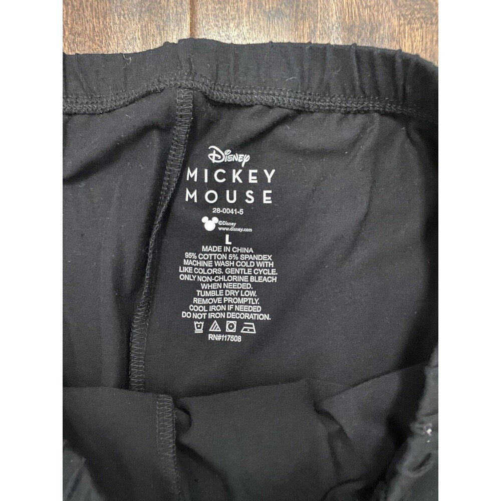 Disney Mickey Mouse and Minnie Mouse Lounge Sweat pants Large NWOT - Picture 5 of 8